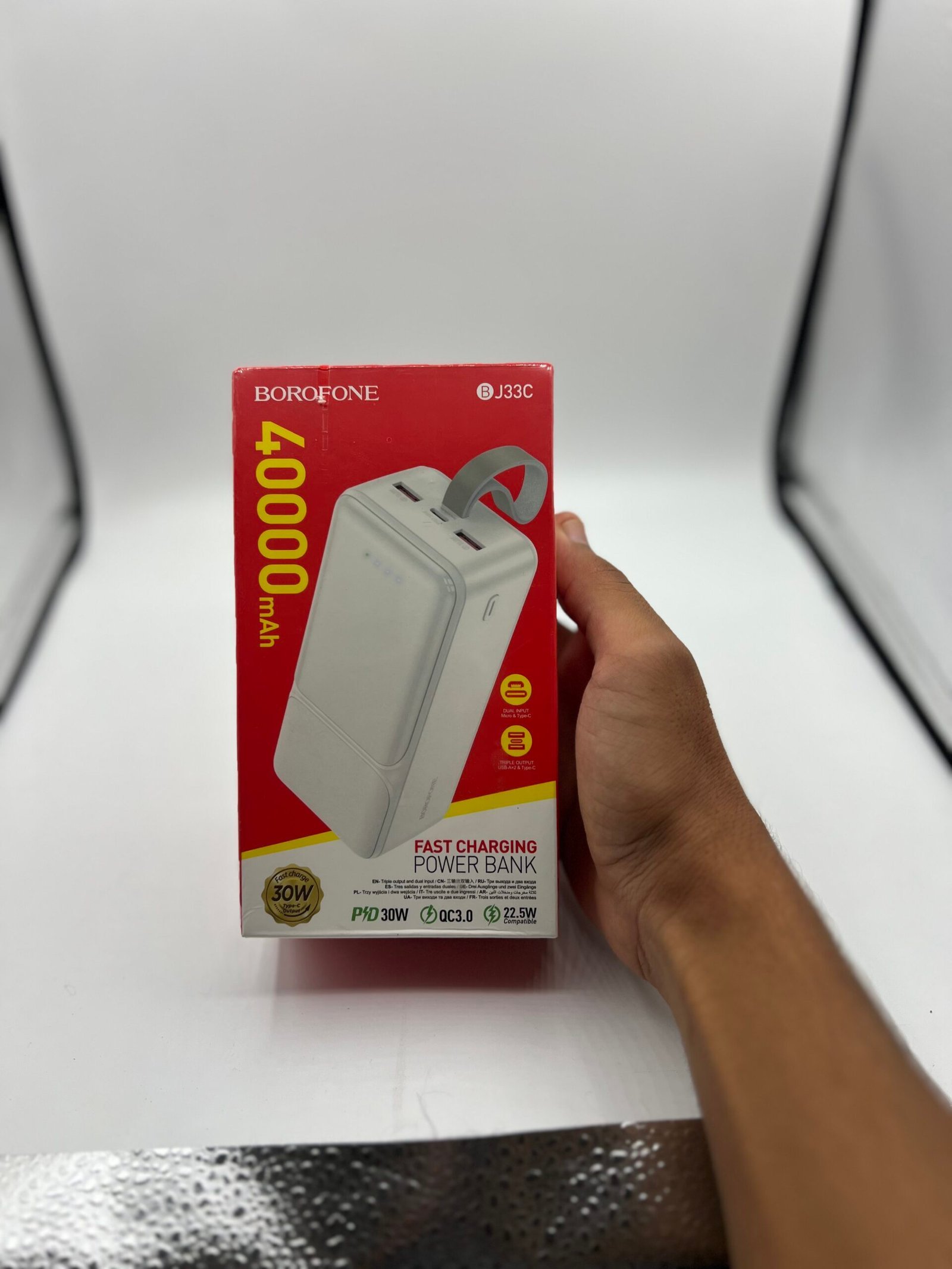 Borofone 40000 mah fast charge 30w