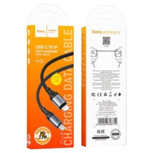 Cable Hoco Type-C to Lightning PD fast charge 27W