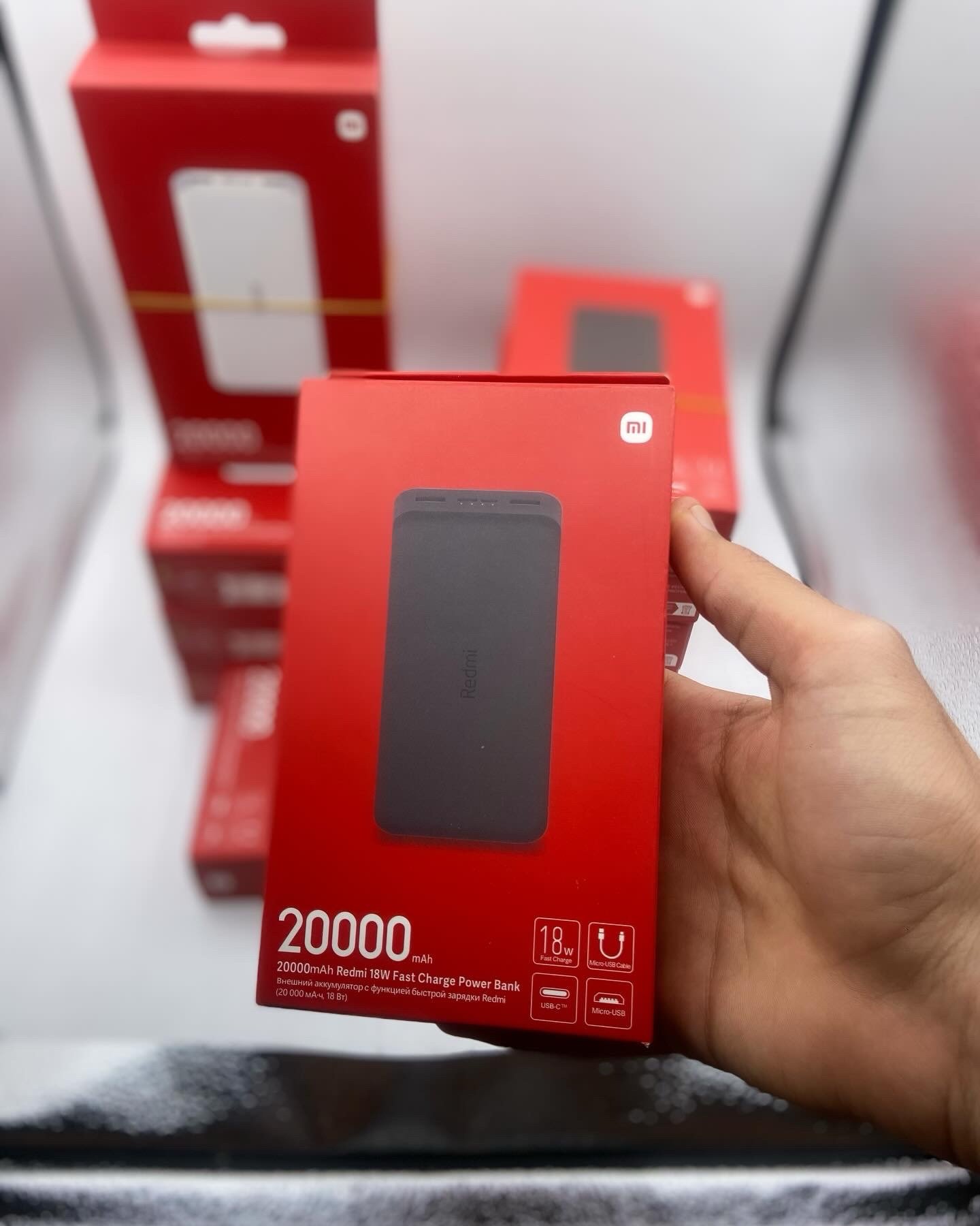 Redmi 20000mAh 18W Fast Charge Power Bank - الصورة 2